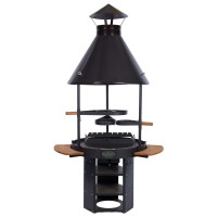 Гриль Suomi Grill 90, купол черный (Grillux)