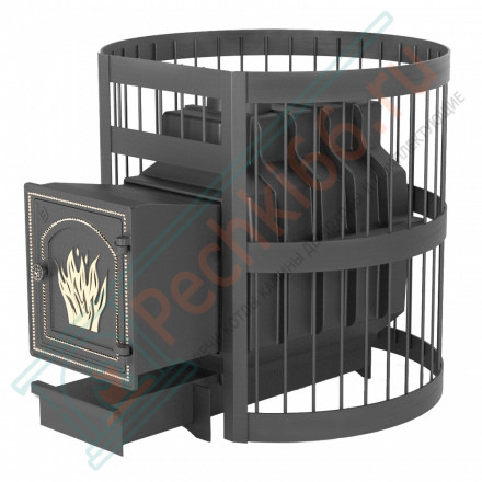 Чугунная печь для бани Легенда Ретро 24 Стандарт ДТ-4 (Везувий)