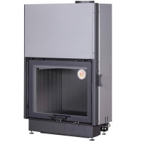 Топка Вега 800 B принтинг черный шамот (Экокамин)