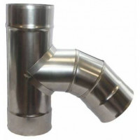 Тройник 135° (НЕРЖ-439/1,0) d-160 (УМК)