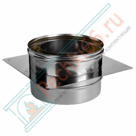 Опора на трубу с изол (НЕРЖ-321/0,5-НЕРЖ-439/0,5) d-115/200 (Дымок-Lux)