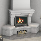 Облицовка Ария 700, серо-белый (Мета) Облицовка Ария 700, серо-белый (Мета)