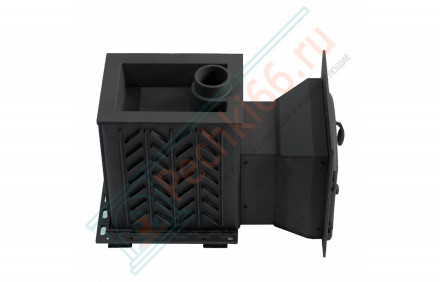 Чугунная банная печь "Сибирь-25" (дверка 545х545) под обкладку (Сибирь-Премиум)