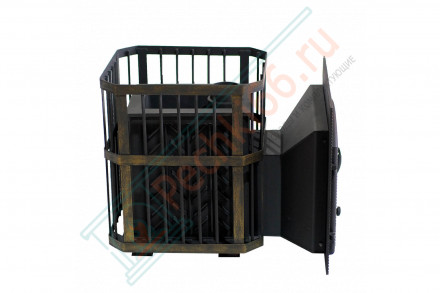 Чугунная банная печь "Сибирь-25" (дверка 700х700) (Сибирь-Премиум)