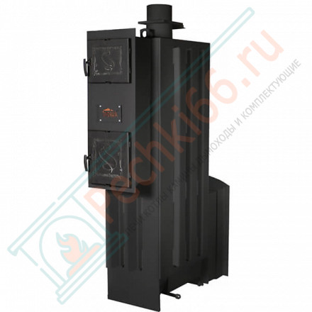 Газовая печь для бани из нержавеющей стали № 05РН-ГТ 60 (Тройка) до 50 м3