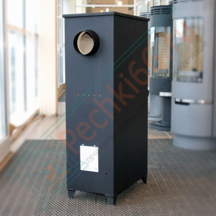 Отопительная печь Flensburg, Черная (Thorma) до 190 м3