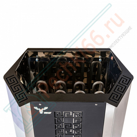 Электрокаменка «Гамма» ЭКМ-3,6 kW, черная (Урал-Микма-Терм) до 6 м3