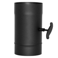 Задвижка VBR, черная (НЕРЖ-439/0,8) d-200 (Вулкан)