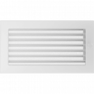 Вентиляционная решетка для камина с жалюзи 170х300, белая (FireWay)