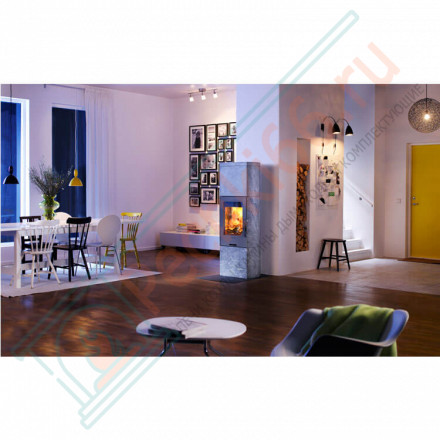 Печь-камин 34T, талькомагнезит, цвет топки черный (Contura)