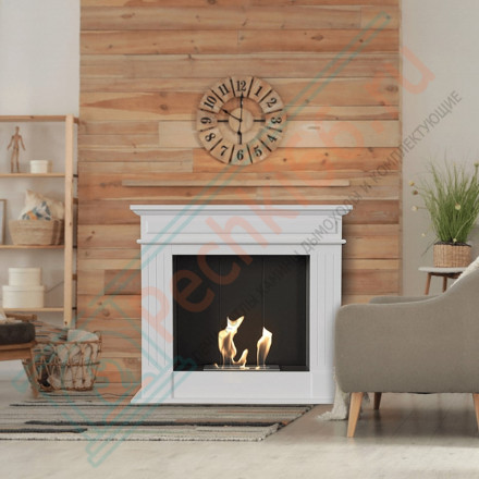 Биокамин NOVEMBER, белый (Kratki)