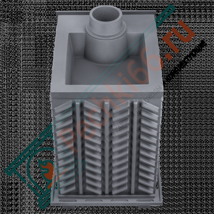 Чугунная печь для бани Гефест GFS ЗК 18 (М) в сетке (ТехноЛит)