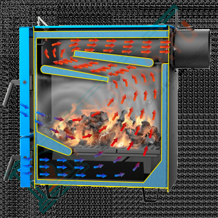 Котел длительного горения Кобальт 35 TurboJet (Стэн)