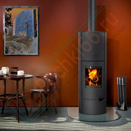 Печь-камин Lugo Akum металл (Romotop)