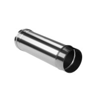 Труба прямая L=500 без изол (НЕРЖ-321/0,8) d-300 (Дымок-Lux)