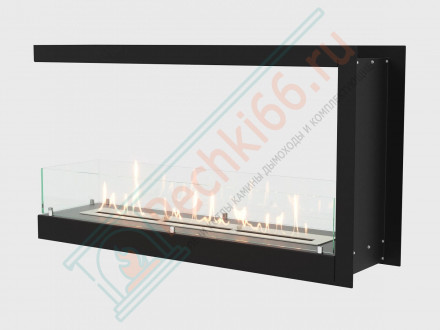 Встраиваемый биокамин Lux Fire Торцевой 1155 М