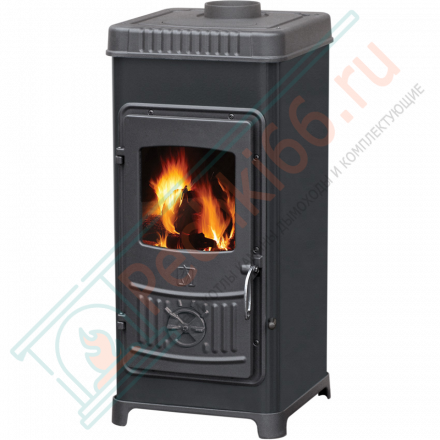 Чугунная печь Dora 8 N, черная (Plamen) до 144 м3