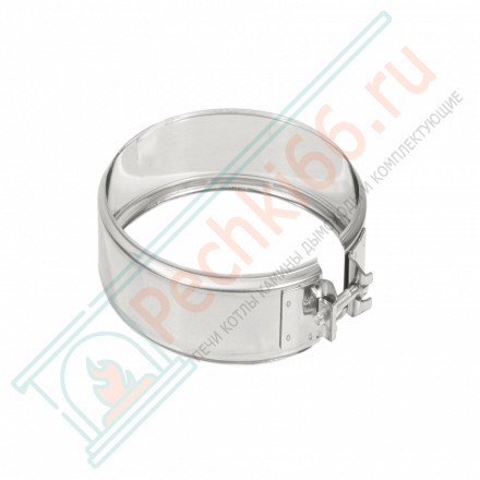 Хомут трубный на болте (304-0,5) d-180 (ТиС Стандарт)