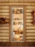 Стеклянная дверь для бани и сауны Престиж фотопечать А005 (DoorWood)