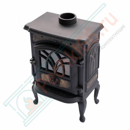 Чугунная печь-камин Сибирь-7 (НМК)